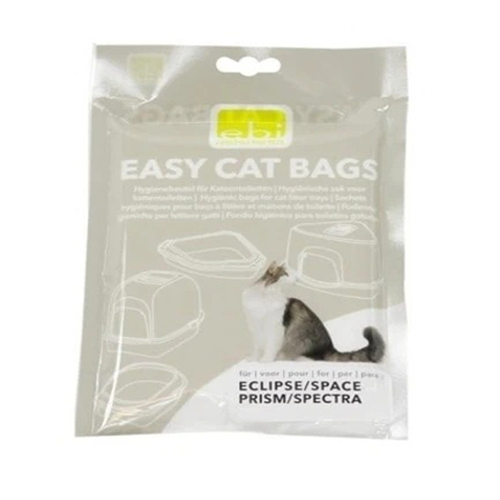 Ebi Easy Cat Jumbo Litter Bags, Beige, 5Pcs