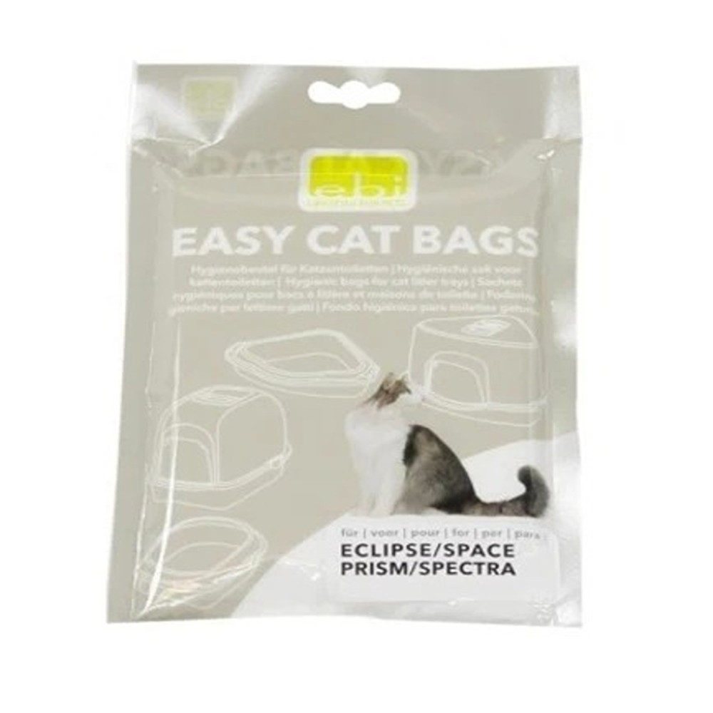 Ebi Easy Cat Litter Bags For Cats, Brown, 10Pcs