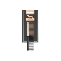 Ebi Noir Metal Comb Light Up For Dogs & Cats, 15.7 X 3Cm