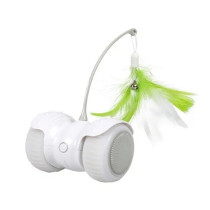 Ebi Remote Control Cat Chaser Toy, White, 11 X 11 X 7Cm