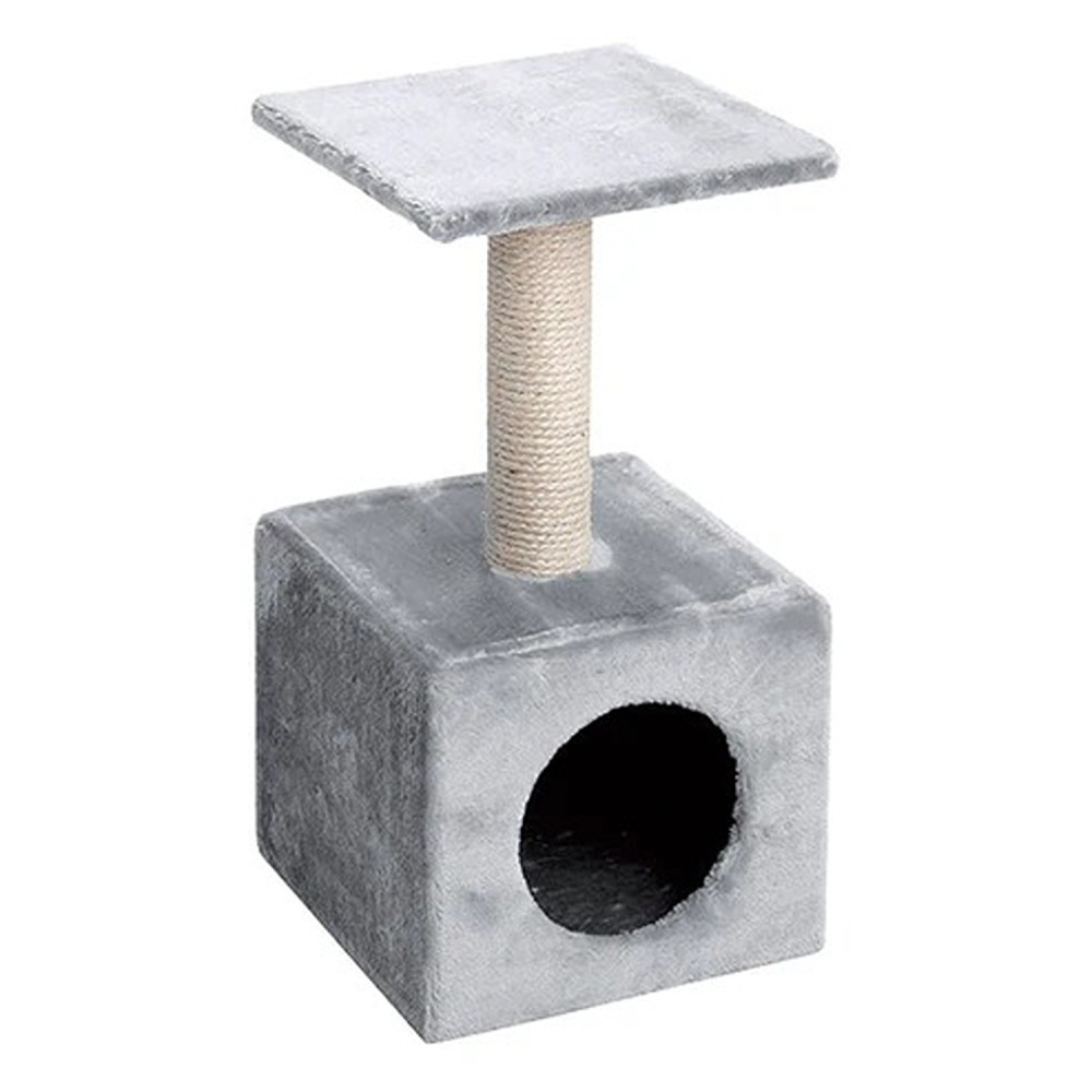 Ebi 60Cm Classic Cat Tree Abey, Grey, 30 X 30 X 60Cm