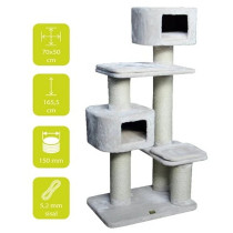 Ebi Scratching Tree Trend Catrock Western Inn For Cats, Cream, 70 X 50 X 160Cm