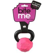 Ebi Bite Me 'For The Gainz' Kettlebell Dog Toy, Purple, 10 X 8 X 6Cm