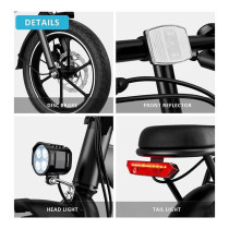 Wind Horse W2 A Electric Bike, W2 A, 1 Year Warranty