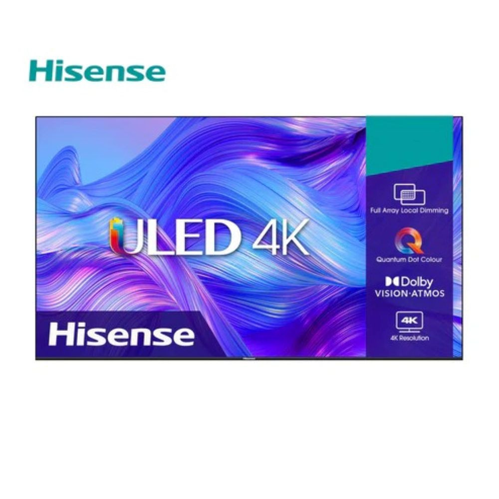 Hisense 55 inch Smart ULED TV - 4K, 55U6, 1 Years Warranty
