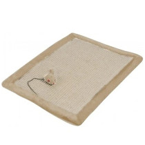 Ebi Comfort Scratching Mat Sandy Toy For Cats, Beige, 50 X 32Cm