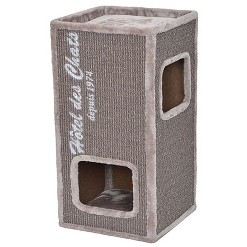 Ebi Rockefeller 77 Scratching Post Trend, Grey, 36 X 36 X 77Cm
