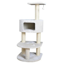 Ebi Salisbury Scratching Post For Cats, Cream, 58 X 58 X 140Cm