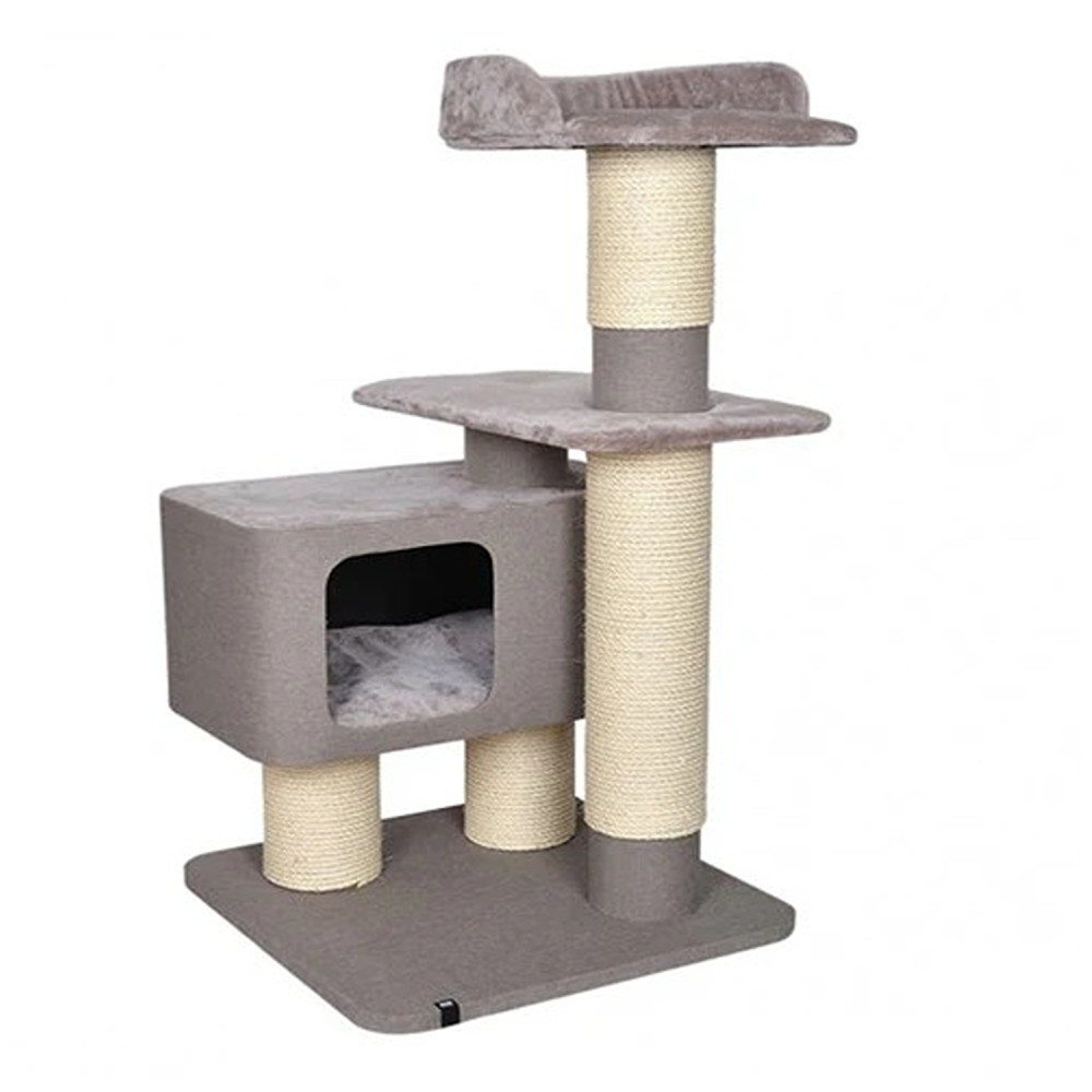 Ebi Cat Scratching Tree Vece, Beige, 80 X 80 X 148Cm
