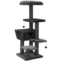 Ebi Trend North Dakota Cat Tree, Grey, 48 X 48 X 141Cm
