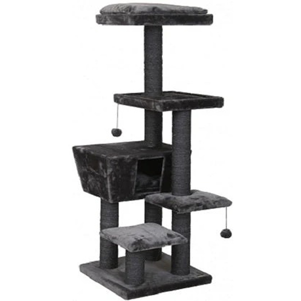 Ebi Trend North Dakota Cat Tree, Grey, 48 X 48 X 141Cm