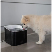 Ebi Manoa Drinking Fountain For Dogs, 20 X 20 X 18Cm, White