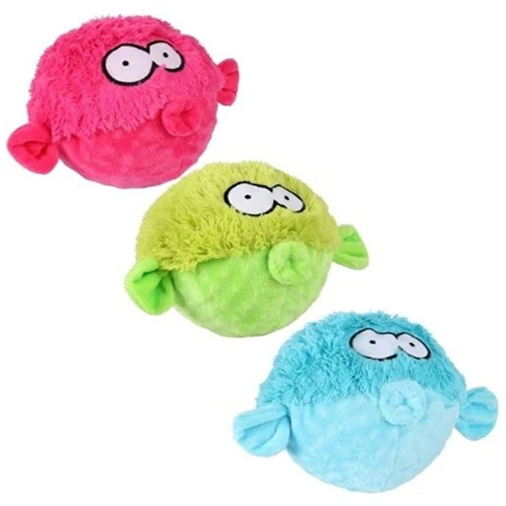 Ebi Coockoo Gary Tpr Squeaker Ball Dog Toy, Green, 17 X 20 X 12Cm