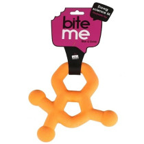 Ebi Bite Me Dawg Science Floatable Dog Toy, Orange, 27 X 24 X 2.5Cm