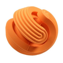 Ebi 8.5Cm Bite Me 'Snack My Ball' Dog Toy, Orange