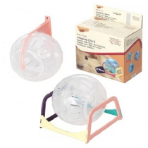 Ebi 17Cm Hamster 3In1 Jogging Ball For Hamsters, White