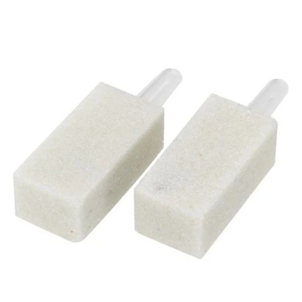 Ebi White Air Stone For Aquariums 2Pcs, 30 X 15 X 15Mm
