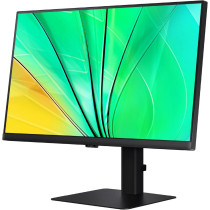 Samsung 24 Inch ViewFinity S6 (S60D) Series QHD High Resolution Computer Monitor, 100Hz, HDR10, Multiple Ports W/HDMI, DisplayPort, USB-A, Easy Setup, Height Adjustable Stand, LS24D606EANXZA, 2024