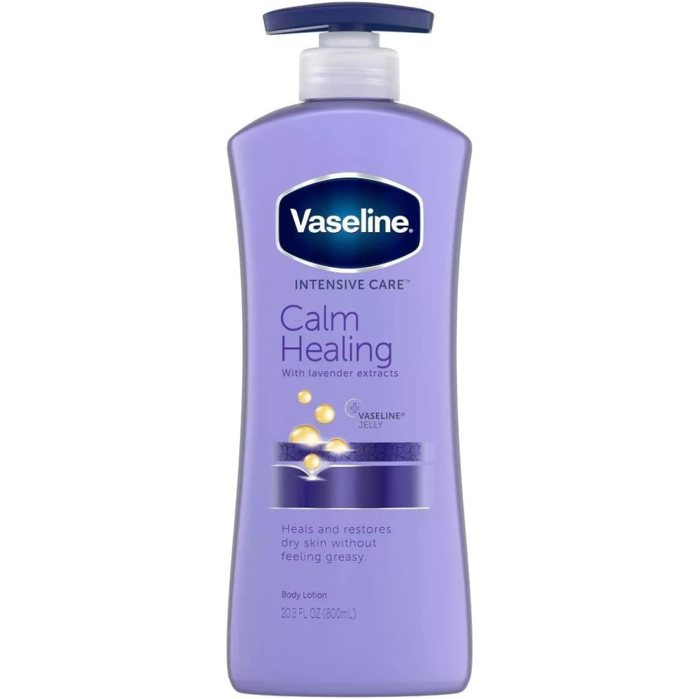 Vaseline Intensive Care Calm Healing Lotion With Lavender Extracts, 600Ml