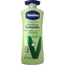 Vaseline Intensive Care Non Greasy Body Lotion With Aloe Soothe For Dry Skin, 600Ml