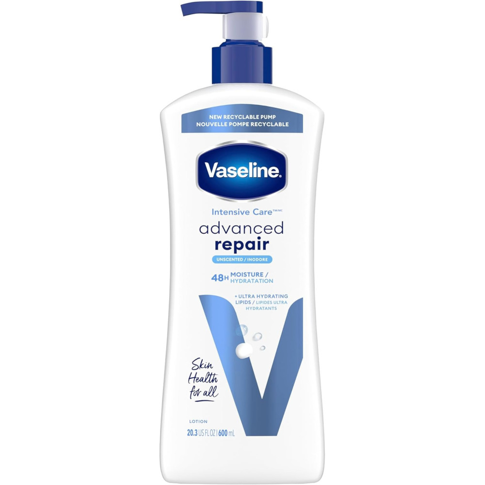 Vaseline Intensive Rescue Repairing Moisture Lotion For Unisex, 600 Ml