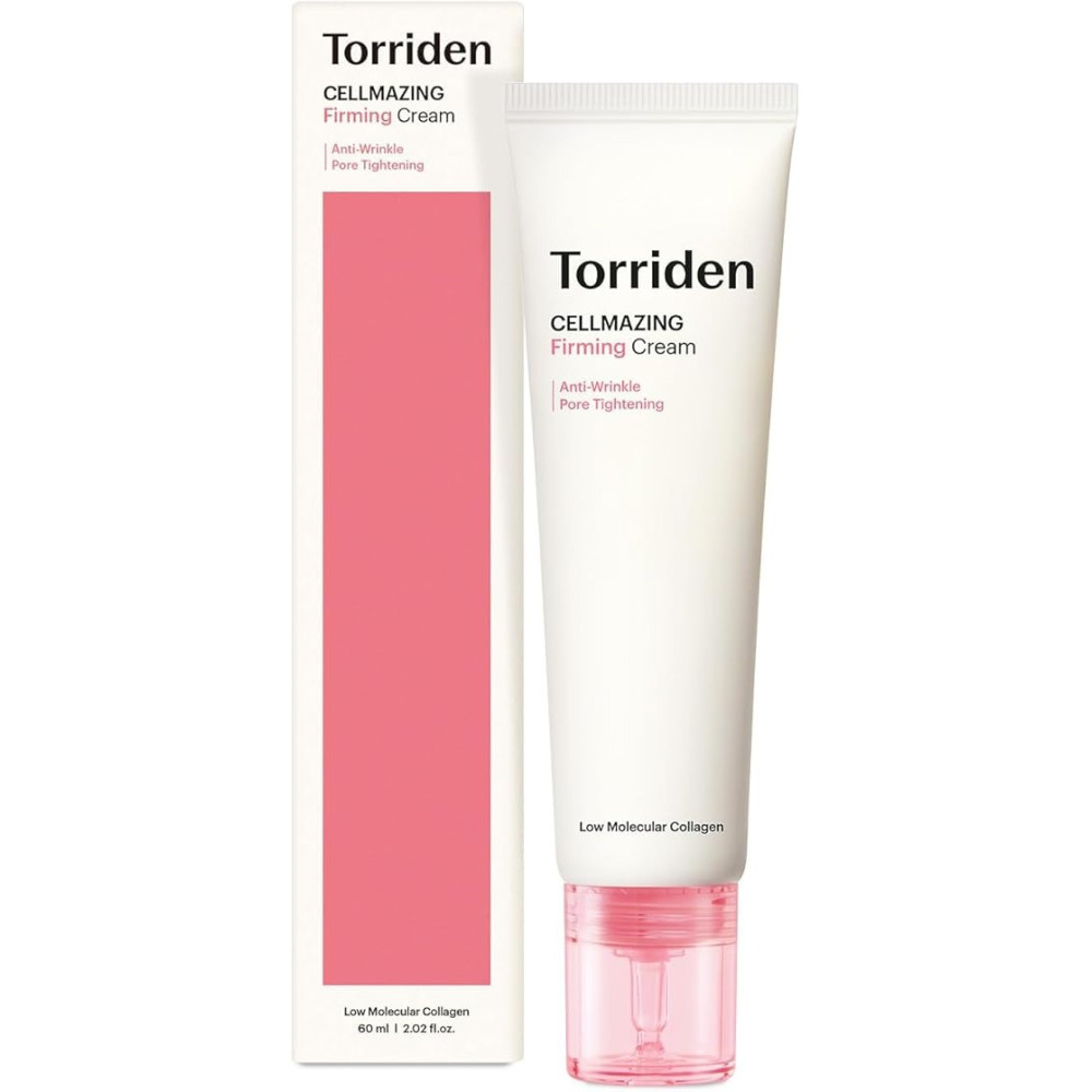 Torriden Cellmazing Collagen Firming Cream, 60Ml, Improving Saggy Pore And Wrinkle, 5D Collagen Complex, Amino Acid Complex, Peptide