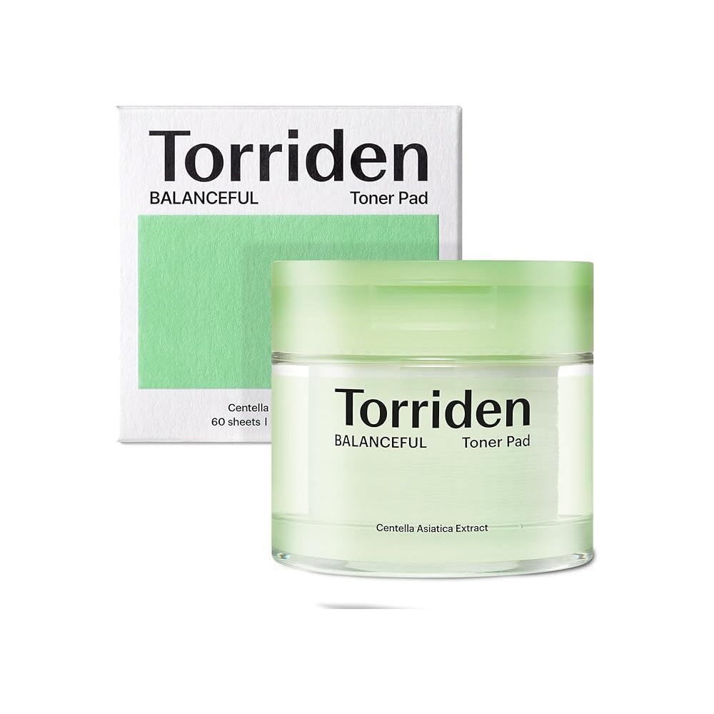Torriden Balanceful Toner Pads (60 Pads), Daily Exfoliating Pads With Pha And Lha For Oily, Combo, And Sensitive Skin, 5D Cica, Panthenol
