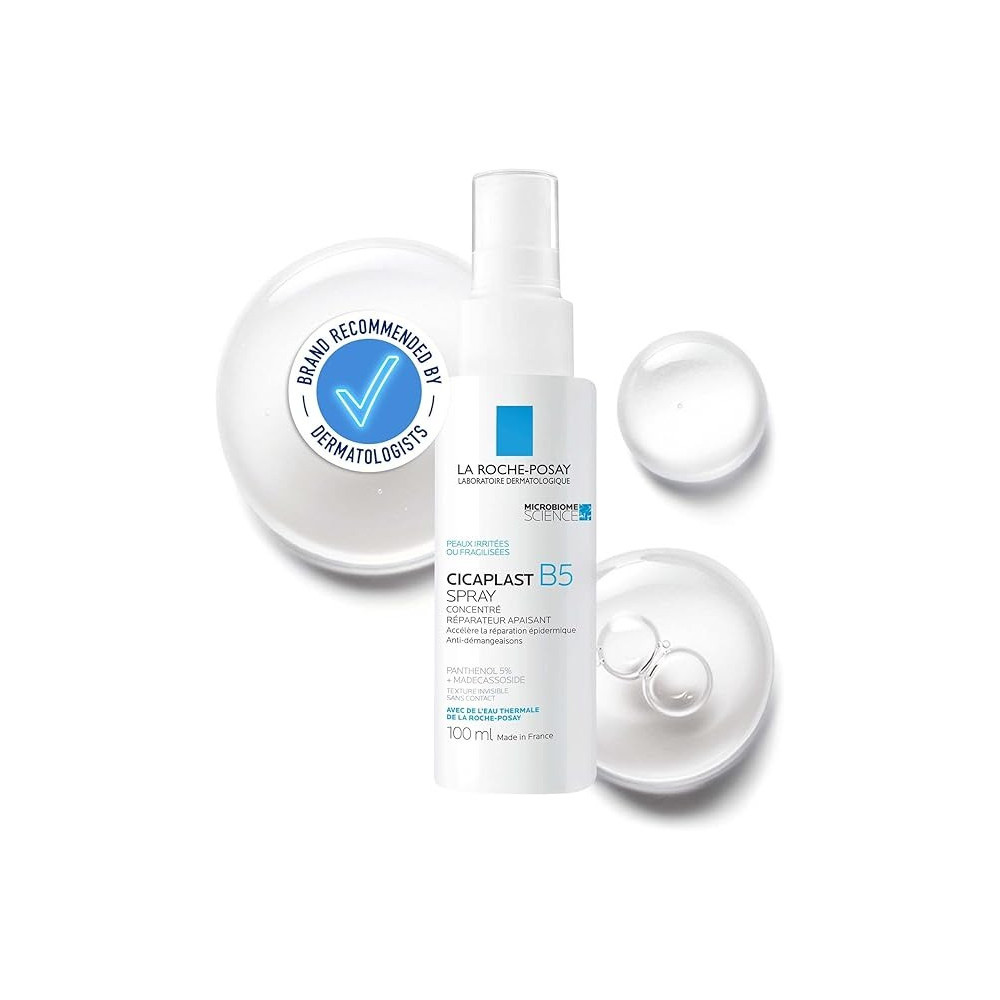 La Roche-Posay Cicaplast B5 Soothing Repairing Concentrated Spray, 100 Ml
