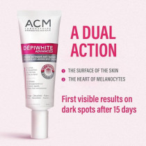 Acm Laboratoire Dermatologique Wockhardt-Acm Depi White Advanced Depigmenting Cream, 40 Ml