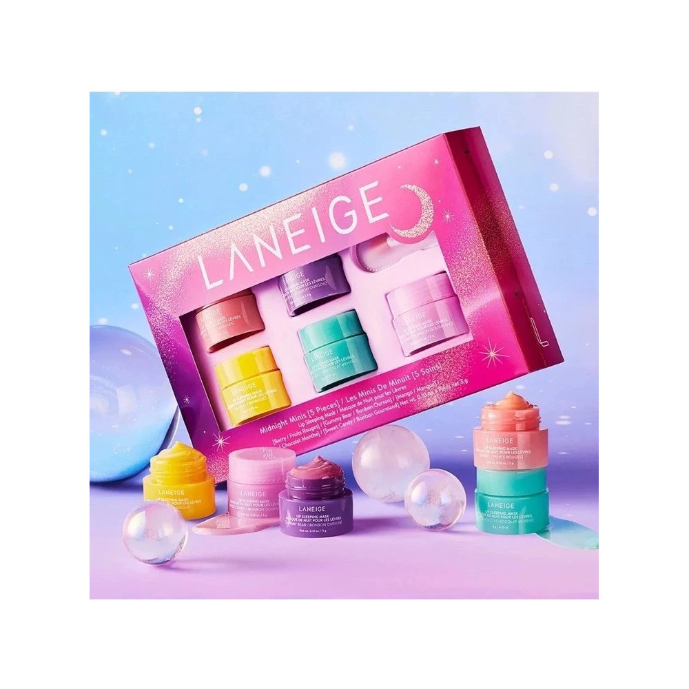 Laneige Midnight Minis With Applicator 5 Flavors