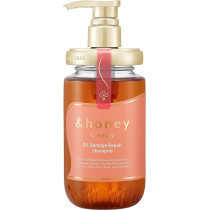 & Honey Creamy Ex Damage Repair Hair Shampoo Pump, 440 Ml Step1.0, Juicy Berry Scent