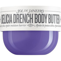 Sol De Janeiro Delícia Drench Body Butter For Intense Moisture And Skin Barrier Repair, 240 Ml