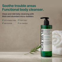 Some By Mi Aha Bha Pha 30 Days Miracle Acne Clear Body Cleanser, Daily Body Wash For Acne Prone Skin, Mild Exfoliating Effect, Deep Cleanses Sebum And Dead Cells, 400Ml