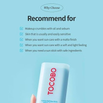 Tocobo Cotton Soft Sun Stick Spf50+ Pa++++, 19G