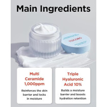 Tocobo Multi Ceramide Cream, 50Ml, Moisture Cream, Ceramide Moisturizer, Korean Skin Care, Natural Ingredients, Sensitive Skin, Cruelty Free, Korean Vegan Cream