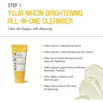 Some By Mi Yuja Niacin Anti-Blemish Starter Kit, Set Of 4 Travel Kit, Includes Toner 30Ml + Serum 10Ml + Gel Cream 30G + Sleeping Mask 20G, For Natural Brightning Of Skin