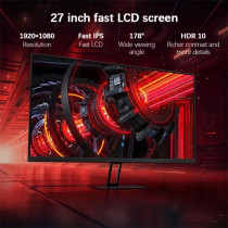 Xiaomi Redmi Gaming Monitor G27 27 Inch 165Hz Fast IPS Full HD HDR10 1ms GTG 8 Bit Low Blue Light Computer Monitor P27FBB-RG-Black