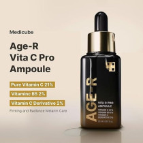 Medicube Age-R Vita C Pro Ampoule-Vitamin C Serum For Pigmentation, Uneven Skin Tone, And Hydration - Boost Absorption And Radiance By Up To 780Percentage With Age-R Booster Pro, 20Ml