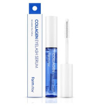 Farmstay Collagen Eyelash Serum, Highly-Concentrated Serum For Eyelashes, Collagen Eyelash Nourishing Serum, Good For Beginners, Korean Skin Care, K-Beauty, 10G