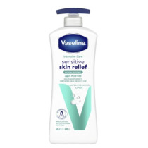 Vaseline Intensive Care Sensitive Skin Relief Body Lotion With Colloidal Oatmeal, 600 Ml
