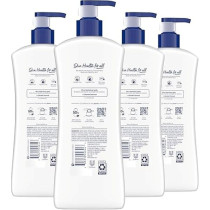 Vaseline Intensive Care Body Lotion 4 Pack Sensitive Skin Relief For Dry Skin With Colloidal Oatmeal And Ultra-Hydrating Lipids, 600 Ml