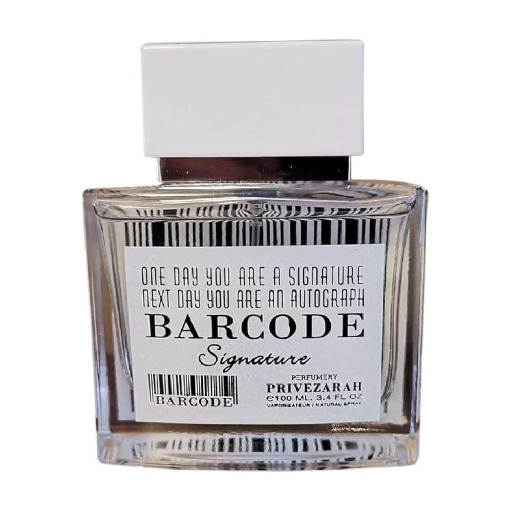 Paris Corner Barcode Signature Mens Eau De Parfum Fragrance Scent For Him, 100Ml Perfumes