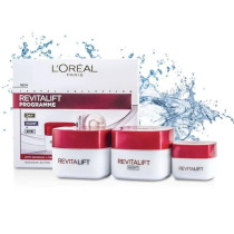 Loreal Paris Revitalift Program Cream Set (Day 50 Ml + Night 50 Ml + Eye 15 Ml)