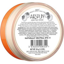 Airspun Coty Loose Face Powder, Naturally Neutral, Shelf, 35 G
