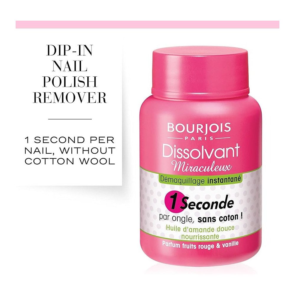 Bourjois Magic Nail Polish Remover, 75 Ml