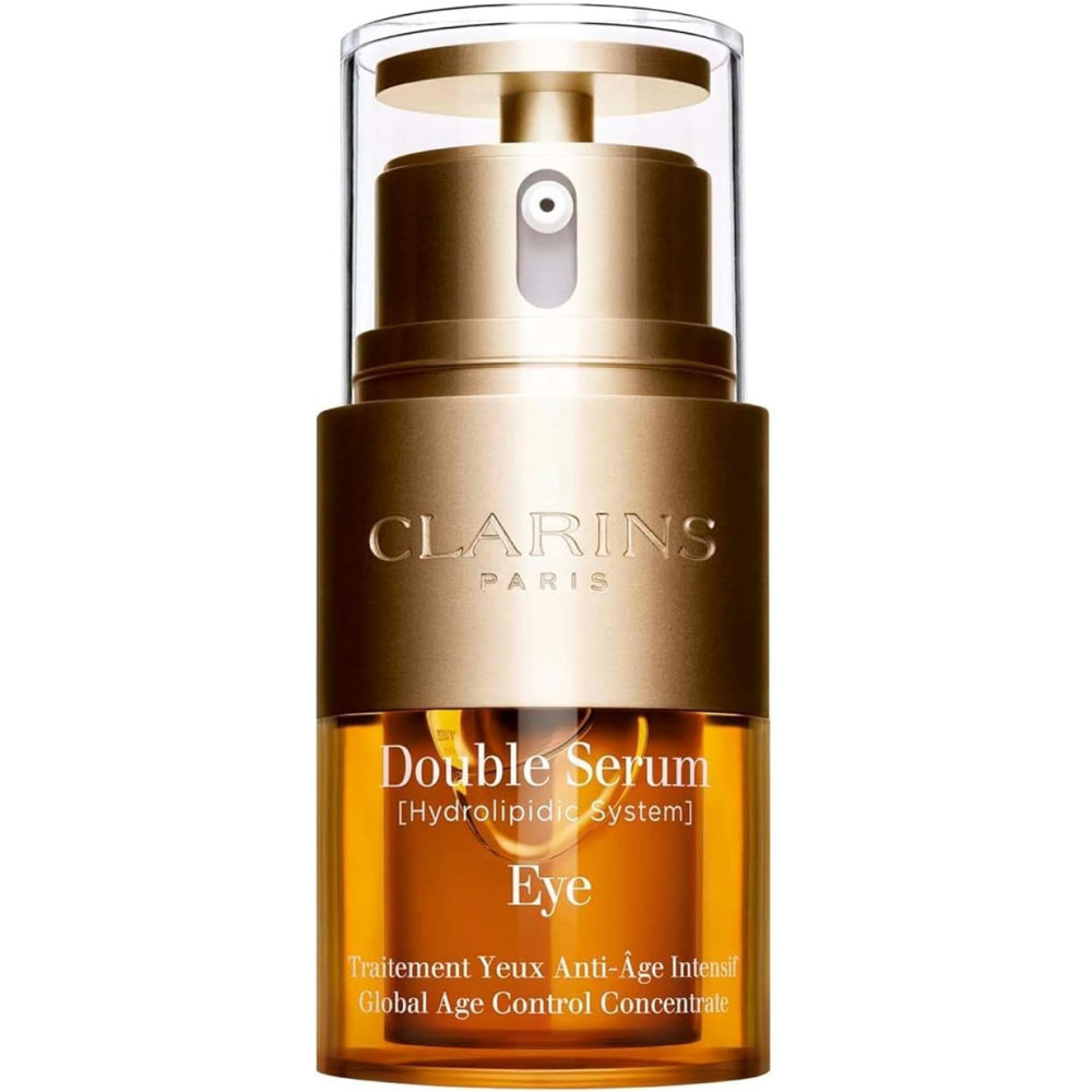 Clarins (W) Double Serum Eye (Hydrolipidic System) Global Age Control Concentrate 20Ml, Multicolour
