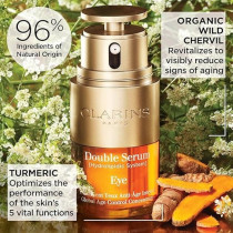Clarins (W) Double Serum Eye (Hydrolipidic System) Global Age Control Concentrate 20Ml, Multicolour