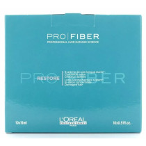 Loreal Professionnel Pro Fiber Restore In Salon Concentrate, 10 X 15Ml