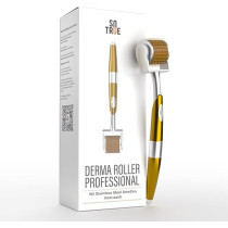 Sotrue Professional Derma Roller For Hair Growth 1 Mm With 192 Stainless Steel Needles, Repairs Damaged Hair, Activates Hair Follicles, For Hair Fall And Hair Thickening, Reduces Acne Scars