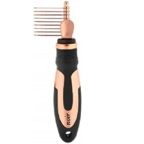 Ebi 17.5 X 5.5Cm Noir Dematting Comb For Dogs And Cats
